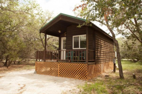 Medina Lake Camping Resort Studio Cabin 1